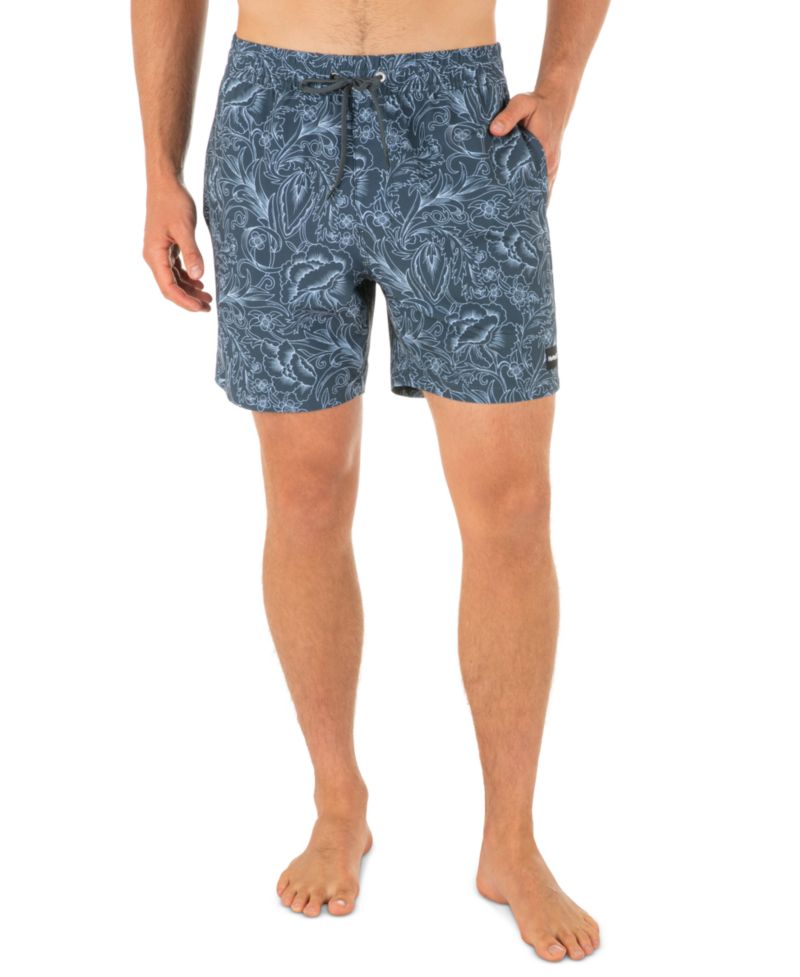 Men's Cannonball Volley Floral Swim Shorts