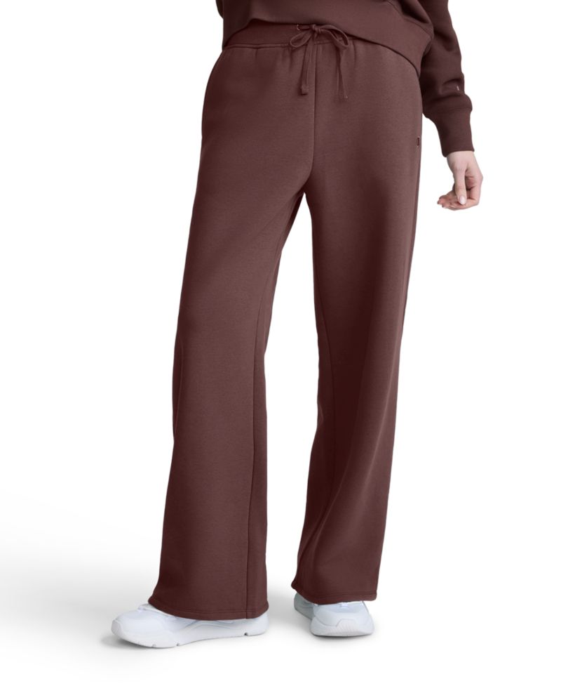 Women's Wide-Leg Fleece Sweatpants