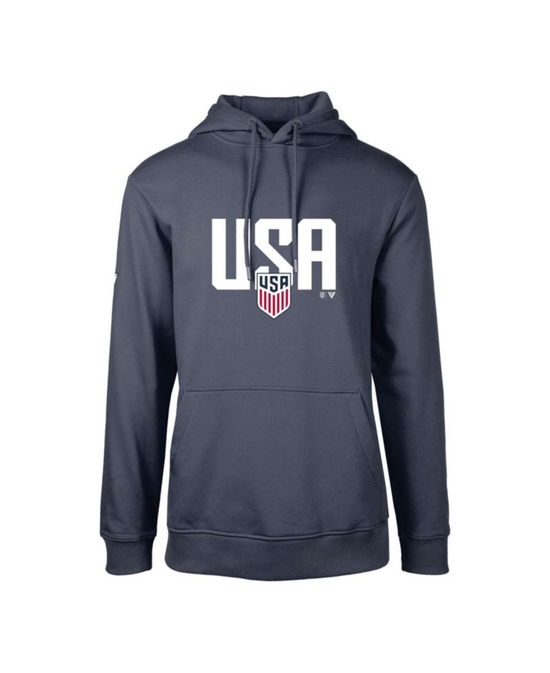Men's Navy USMNT Podium Mascot Pullover Hoodie