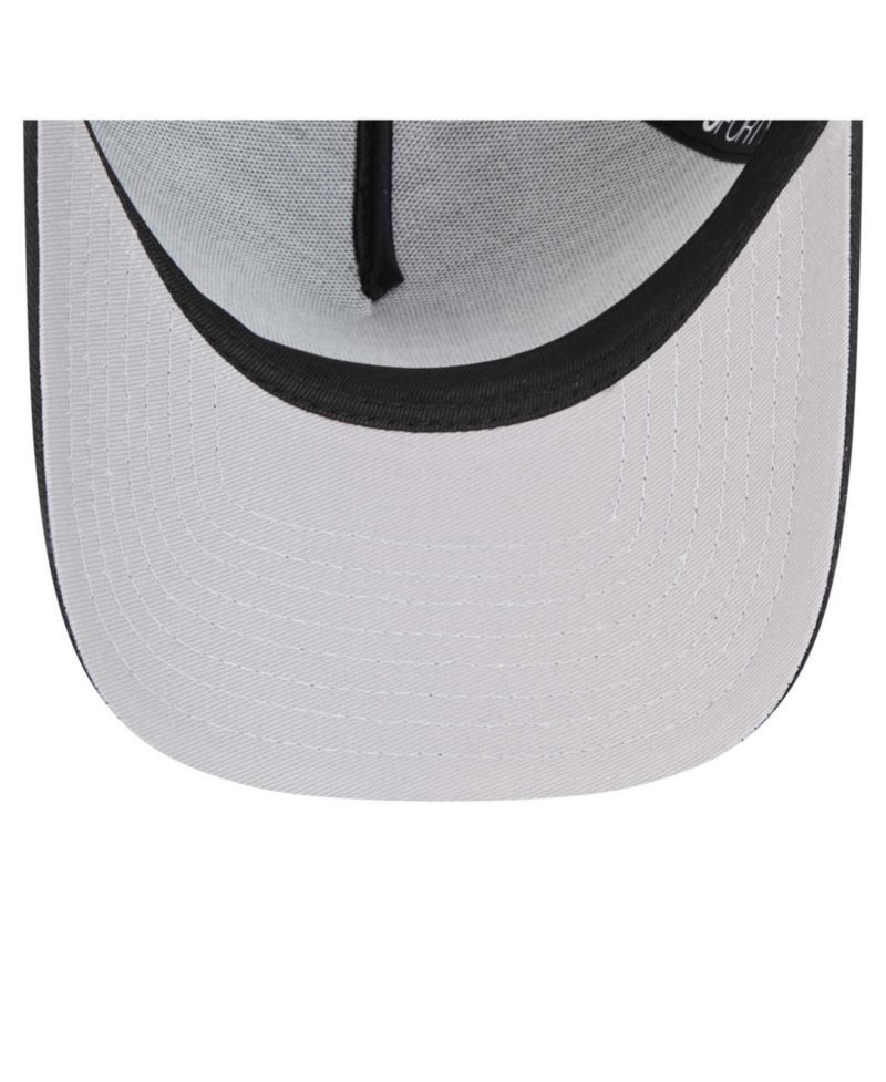 Men's Black Colorado Rockies 9FORTY A-Frame Adjustable Hat