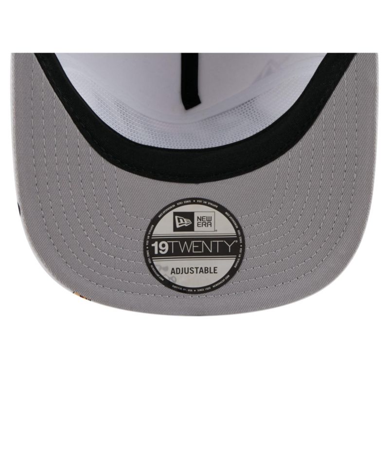 Men's White Chicago Bulls Team Cheer Rope 19TWENTY Adjustable Hat