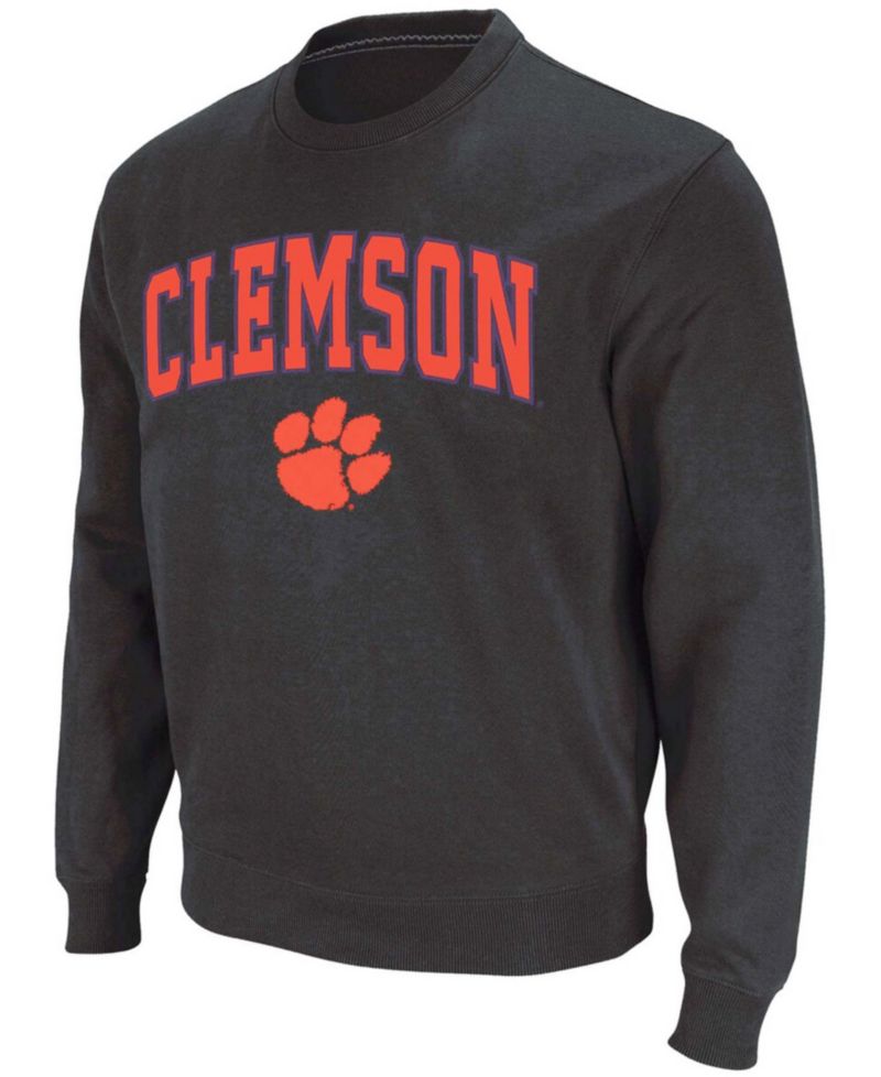 Men's Clemson Tigers Arch & Logo Pullover Sweatshirt