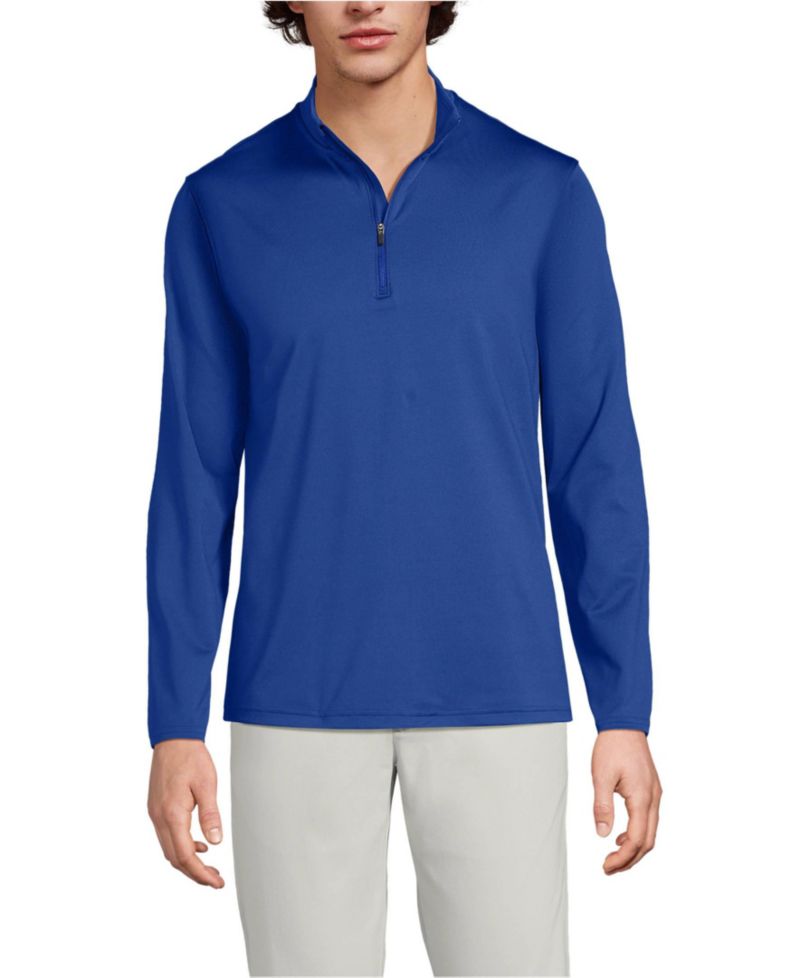 Men's School Uniform Unisex Rapid Dry Quarter Zip Pullover