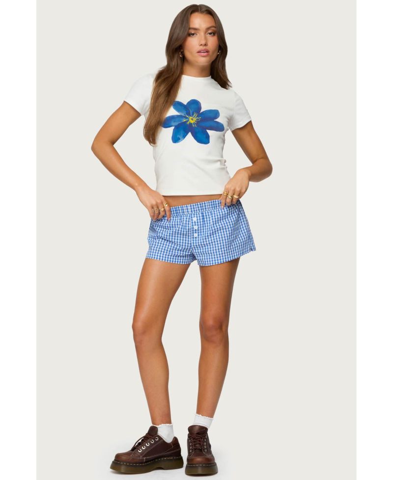 Women's Maryanne Gingham Boxer Shorts