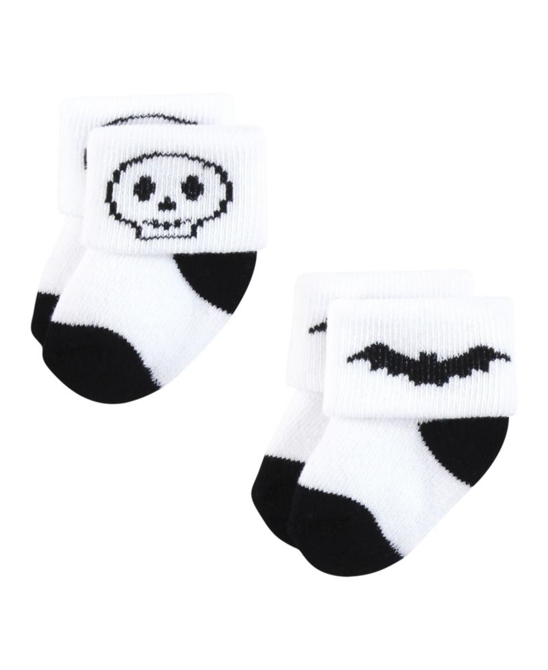 Infant Baby Cotton Rich Newborn and Terry Socks 12-Pack