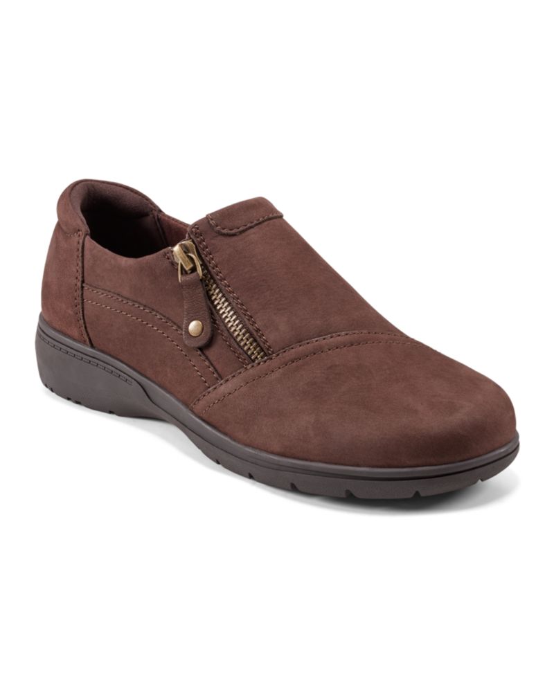 Women's Hallie Leather Side-Zip Shoes