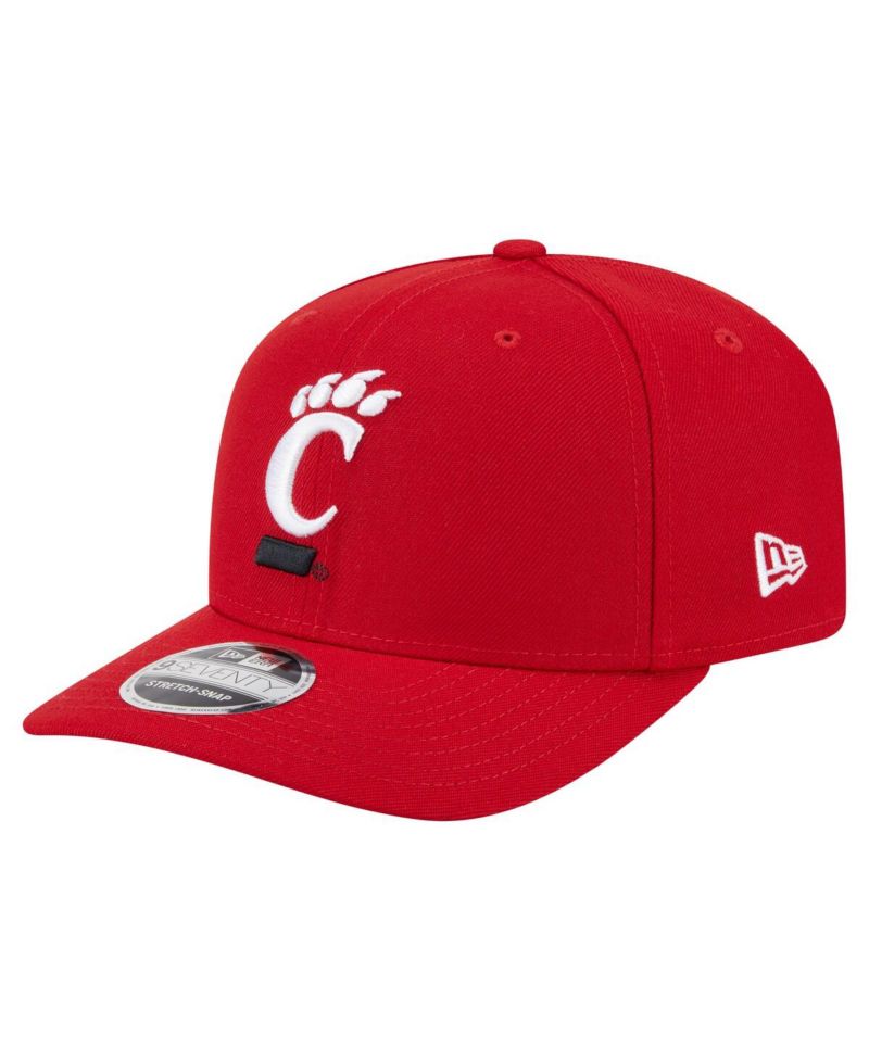 Men's Red Cincinnati Bearcats Team Collective 9SEVENTY Stretch-Snap Adjustable Hat
