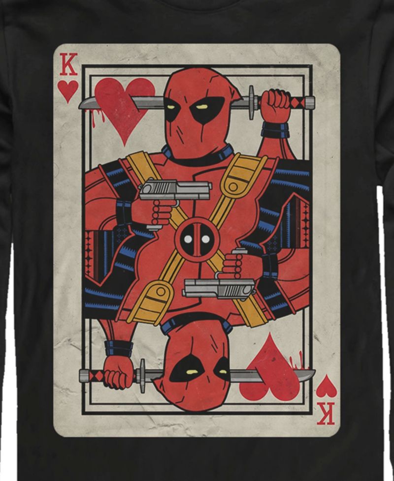 Men's Dead Pool King Long Sleeve T-Shirt