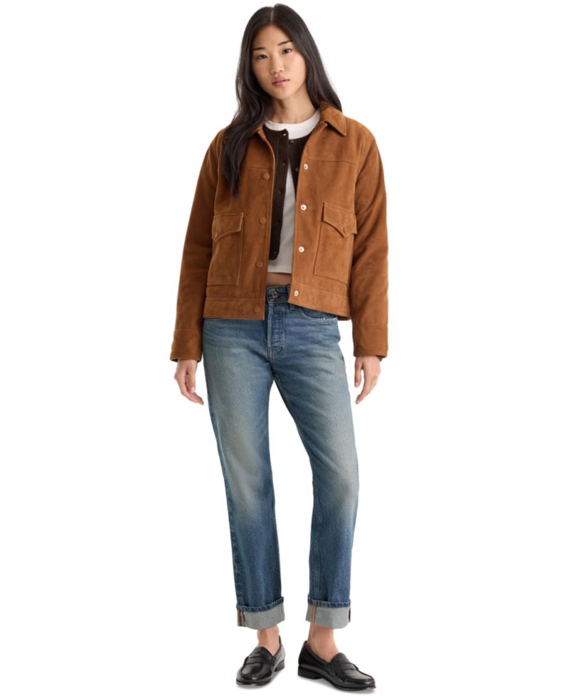 Women's Vintage Straight-Leg Ankle Jeans