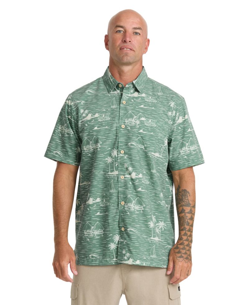 Quiksilver Men's Azure Collared Shirt