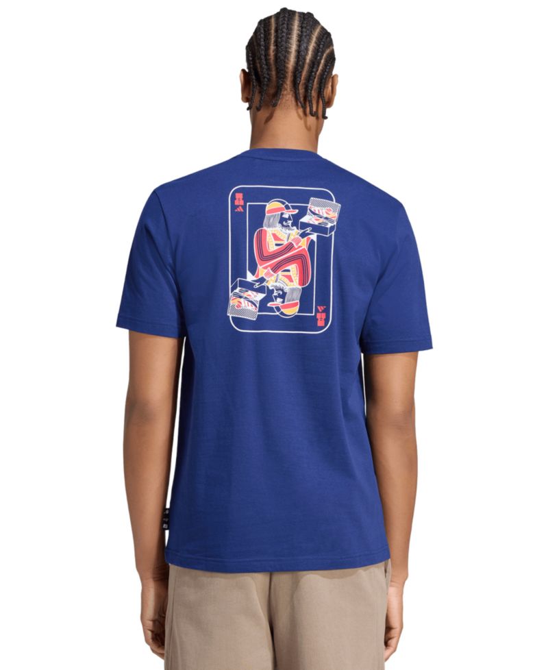 Men's Novelty Cards Graphic Crewneck T-Shirt