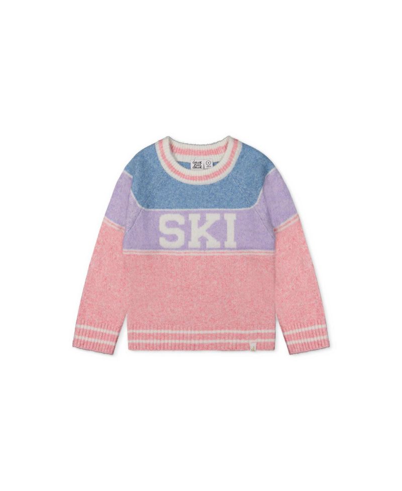 Little and Big Girl&iquest;&iquest; ( 6 to 12 ) Sweater with Ski Jacquard