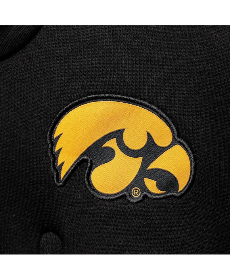 Men's Black Iowa Hawkeyes AV-15 2.0 Pullover Hoodie