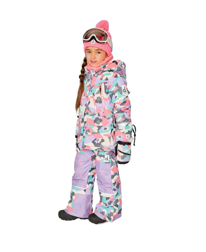 Little and Big Girl's (6-16) Two Piece Teknik Snowsuit