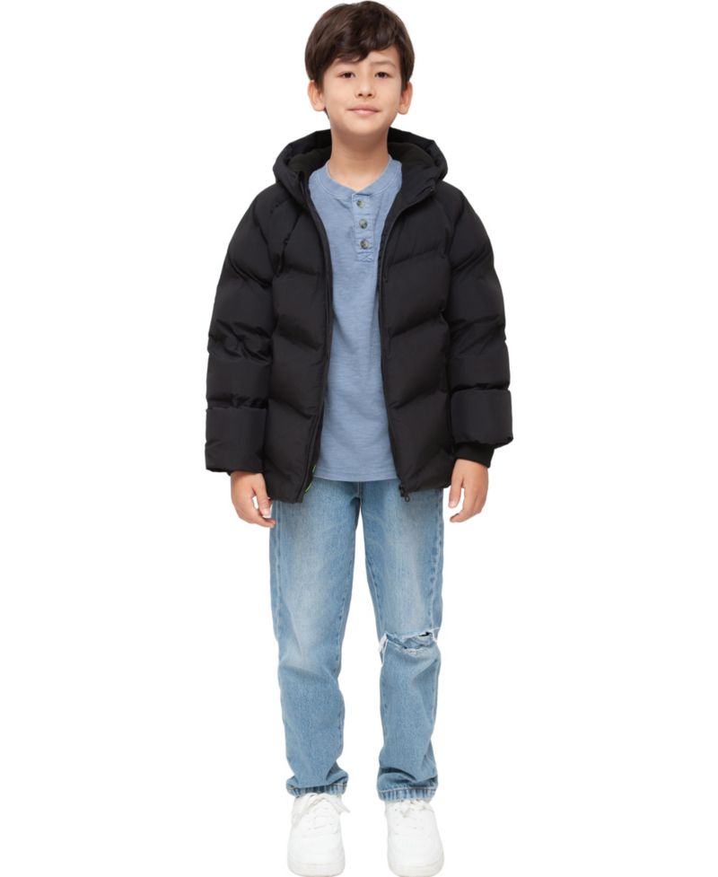 Boys Seamless Puffer Jacket