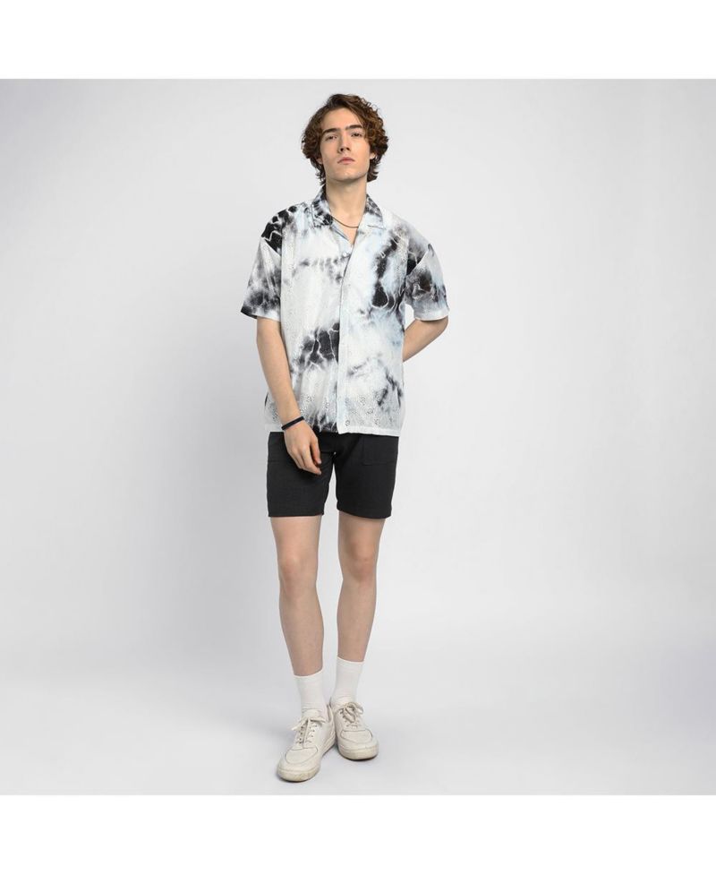 Men's Weave-Textured Shirt