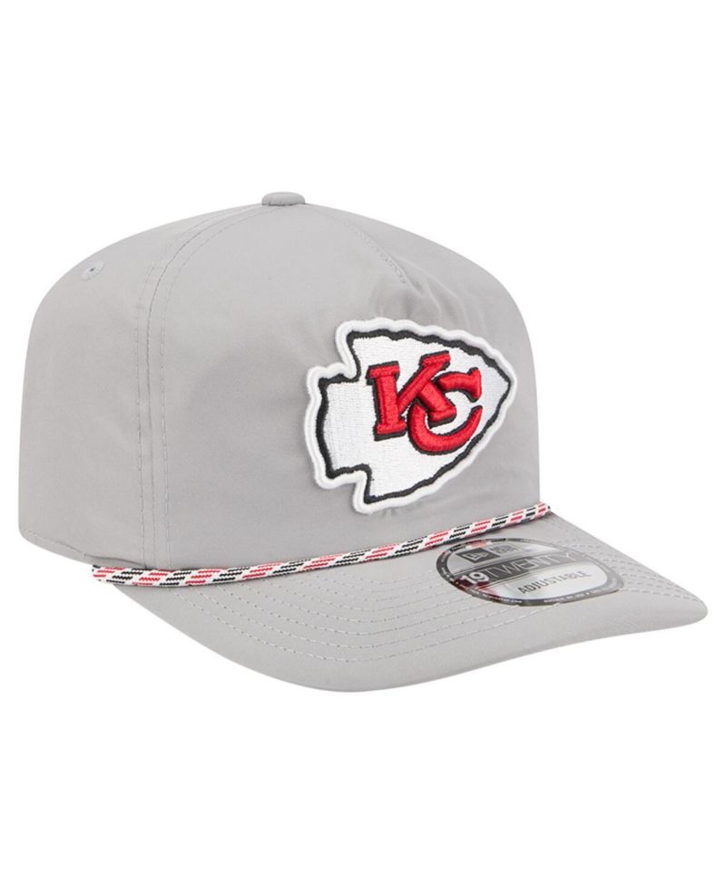 Men's Gray Kansas City Chiefs Rope 19TWENTY Hat