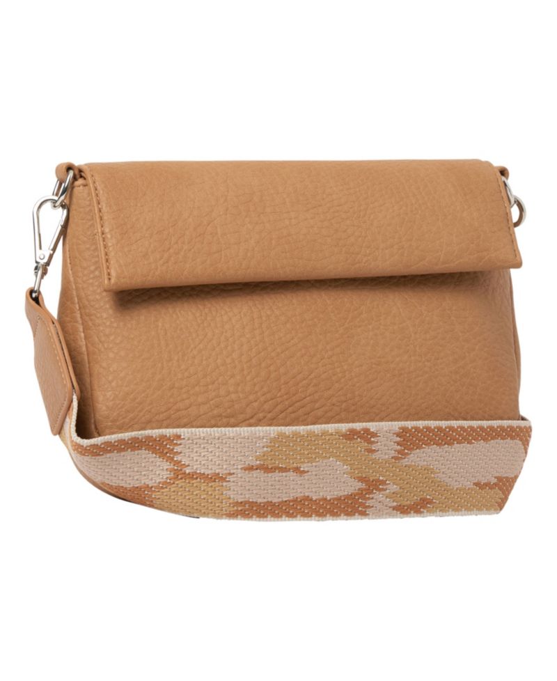 Realism Faux Leather Crossbody Bag