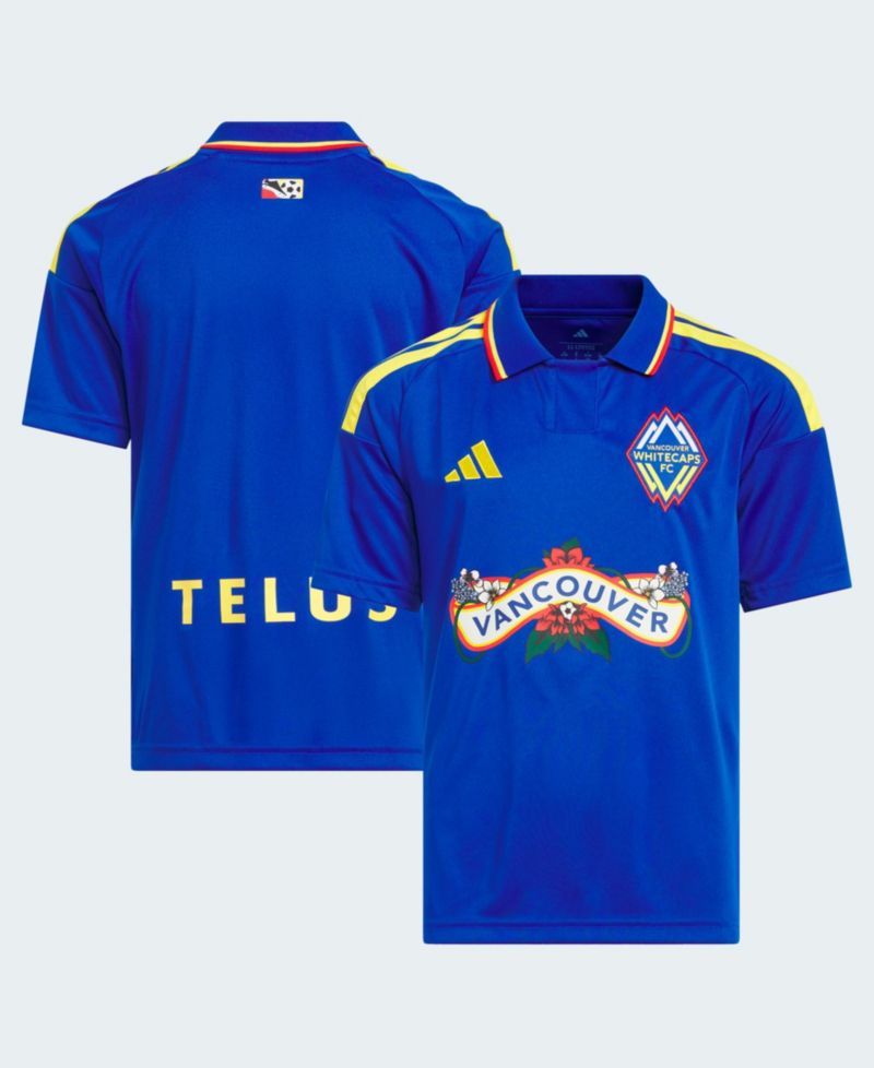 Big Boys and Girls Royal Vancouver Whitecaps FC 2026 Archive Replica Jersey