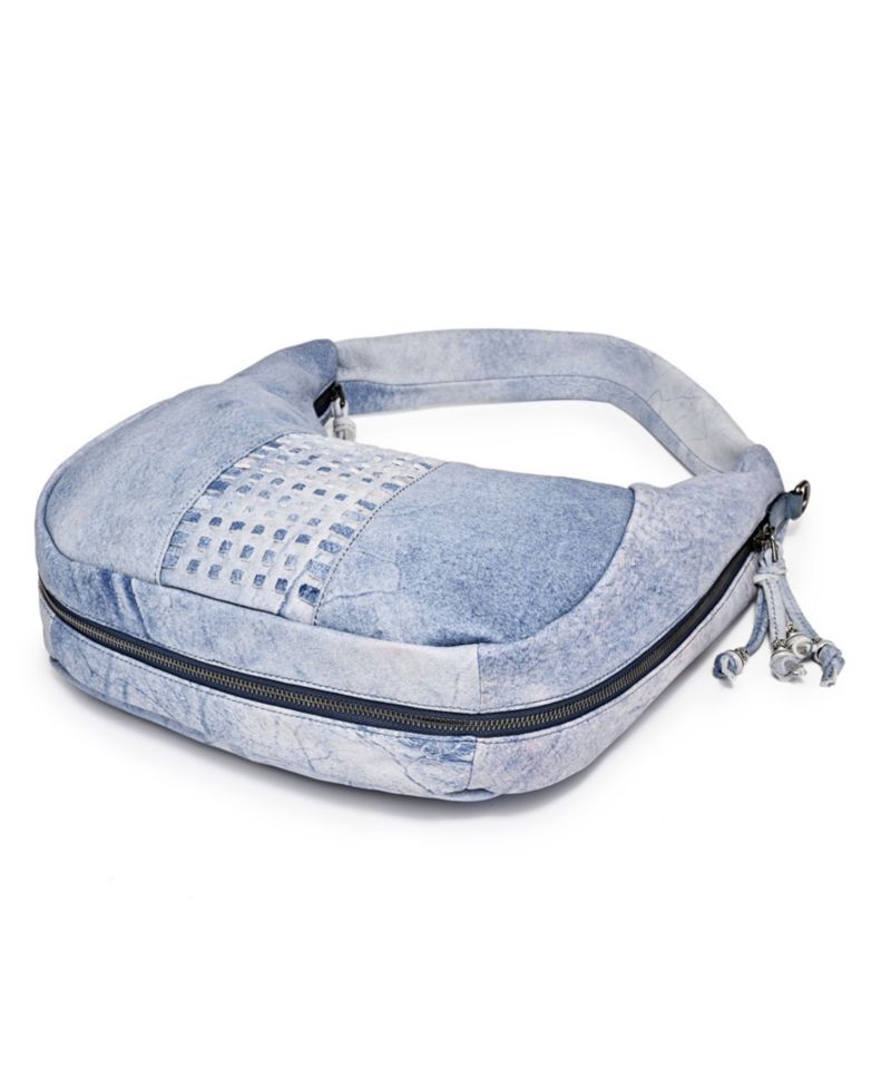 Genuine Leather Dorado Medium Expandable Hobo Handbag