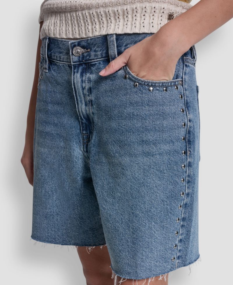 Women's Mid-Rise Relaxed Shorts