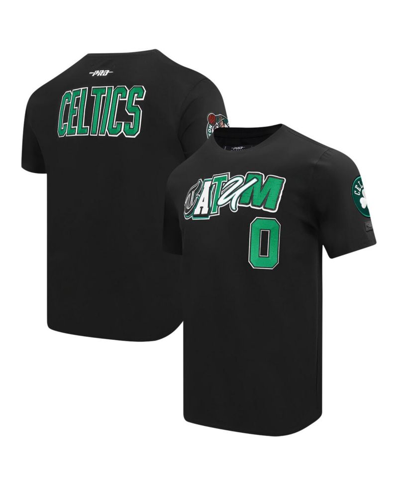 Men's Jayson Tatum Black Boston Celtics City Ransom T-Shirt