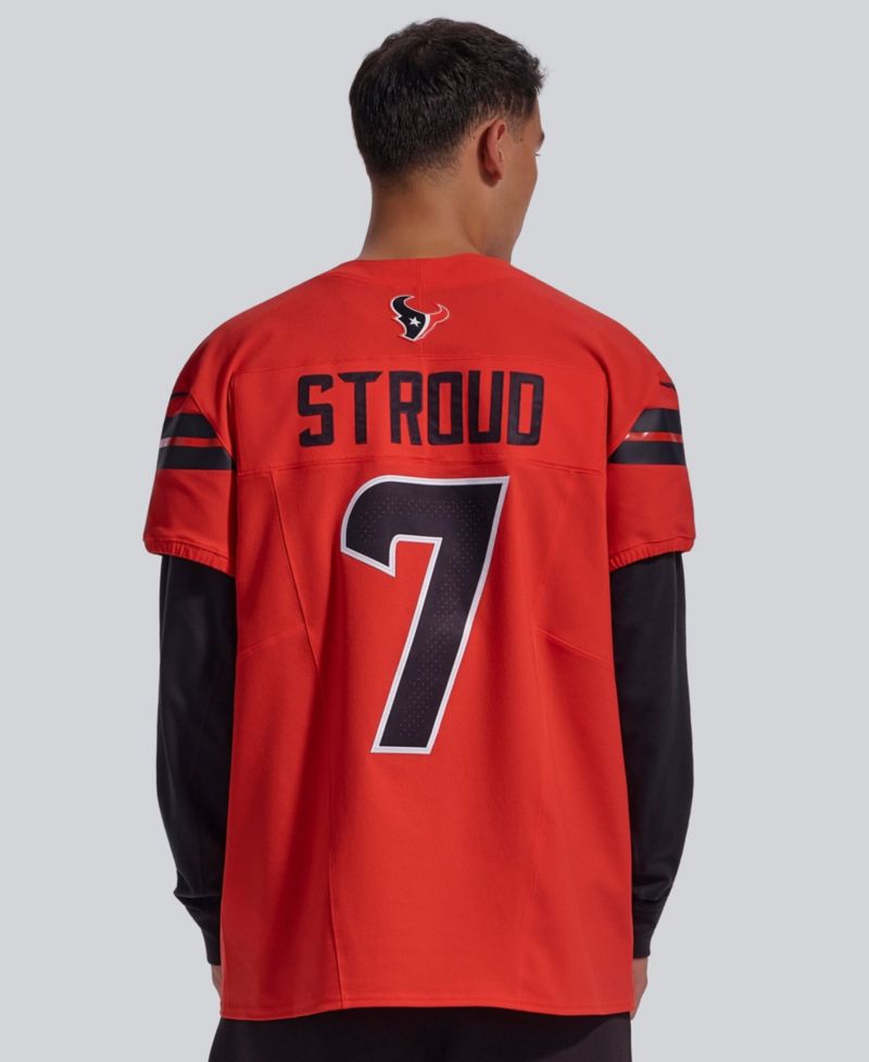 Men's C.J. Stroud Red Houston Texans Alternate Vapor F.U.S.E. Elite Jersey