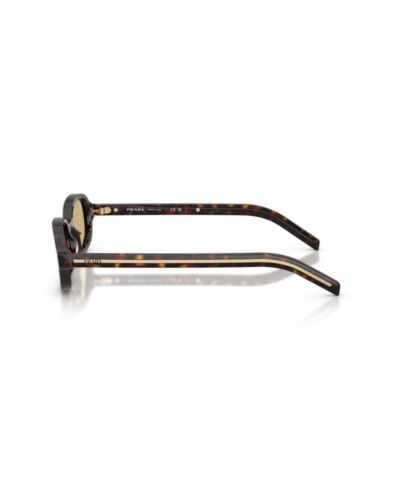 Tortoiseshell Oval Sunglasses PR D06S