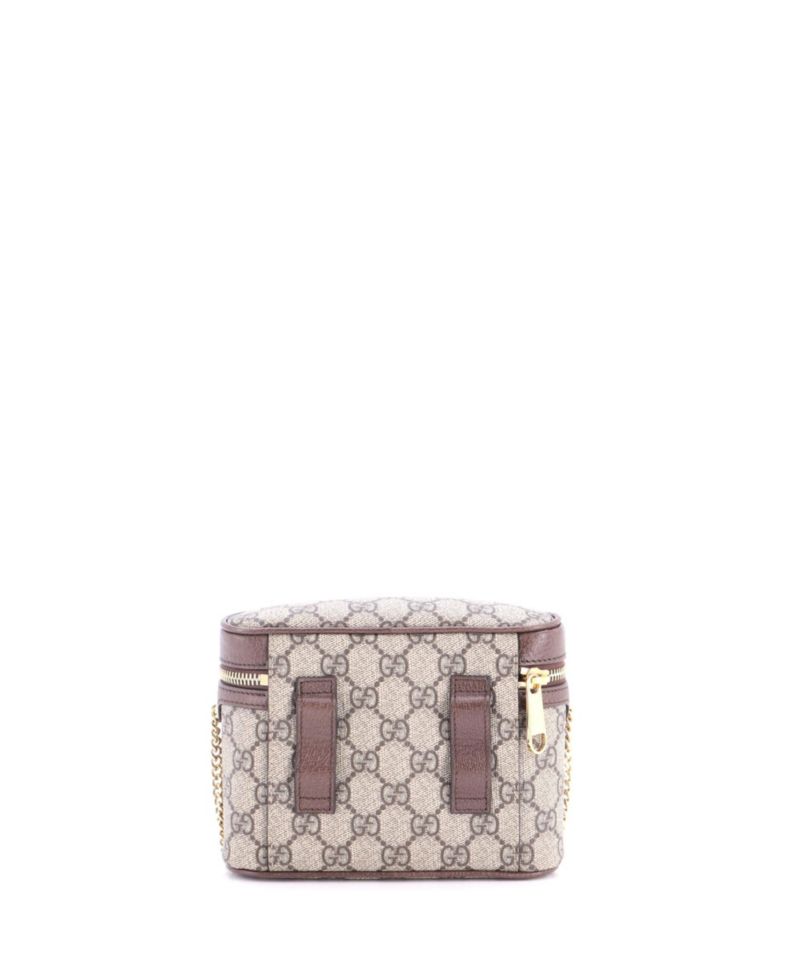 Small Ophidia Chain Belt Bag GG Coated Canvas