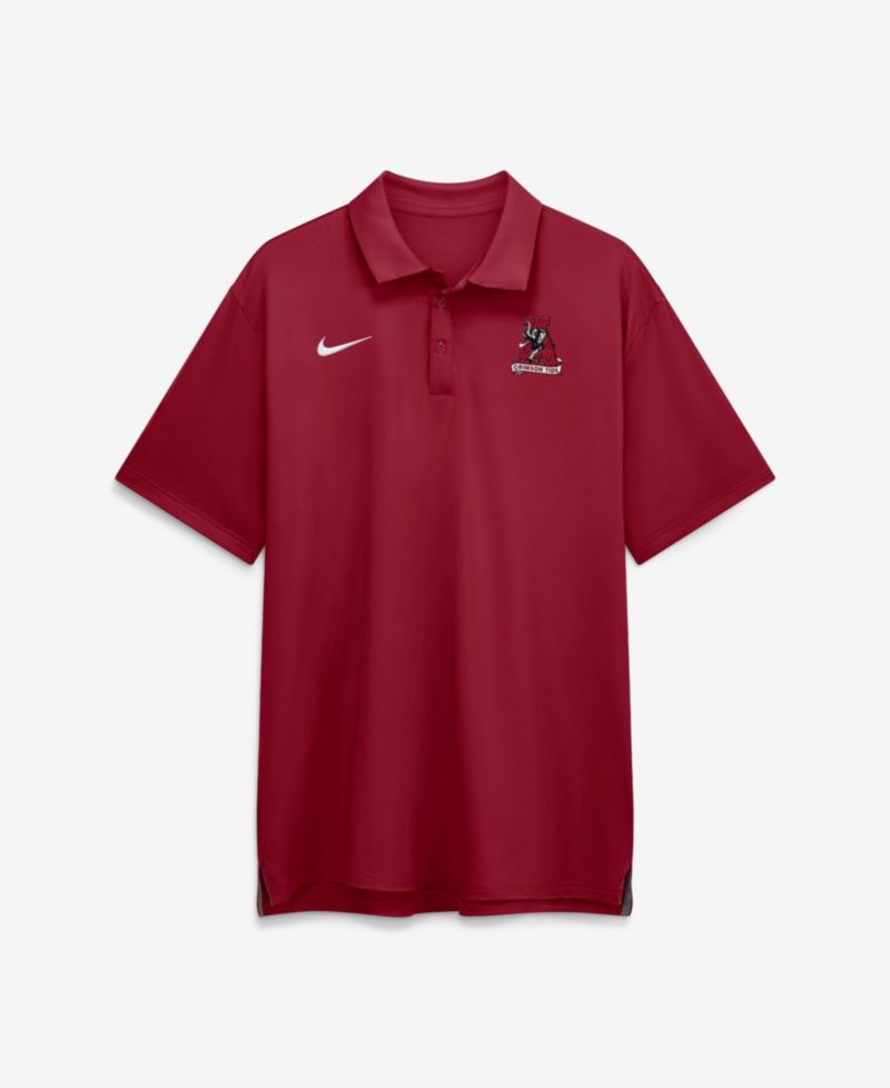 Men's Crimson Alabama Crimson Tide 2026 Sideline Tour Dri-FIT Polo Shirt