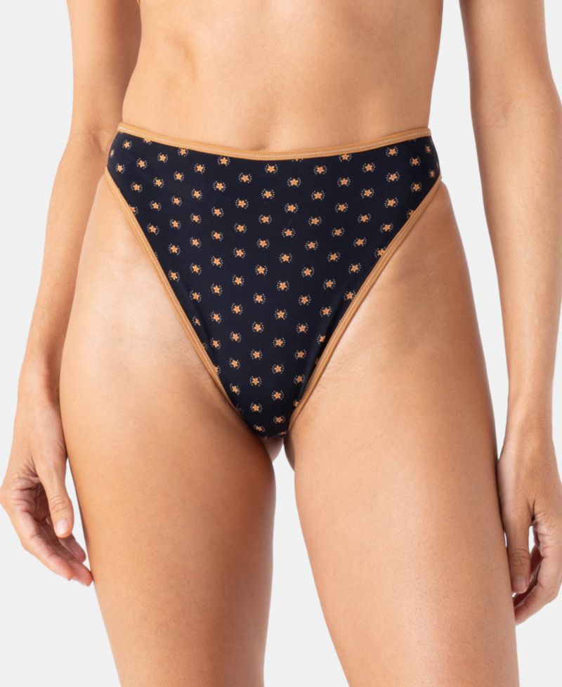 Women's Playa Hermosa Reversible Mini Tiki Triangle Bikini Top and Swim Hipster Bottoms