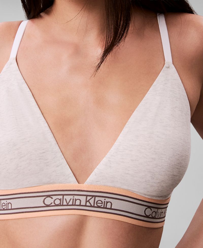 Women's Icon Cotton Modal Lightly Lined Triangle Bralette QF8693