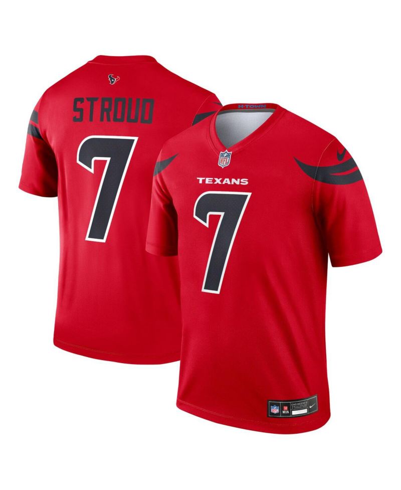 Men's C.J. Stroud Red Houston Texans Alternate Legend Player Performance Jersey