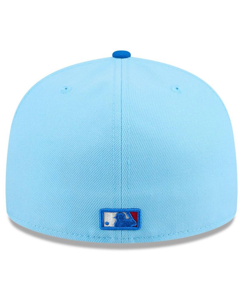Men's Light Blue/Blue Los Angeles Dodgers 2025 Fourth of July 59FIFTY Fitted Hat
