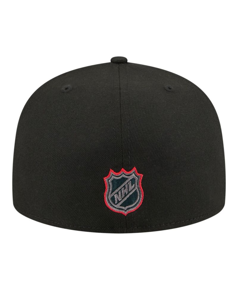 Men's Black Washington Capitals Color Pop 59FIFTY Fitted Hat