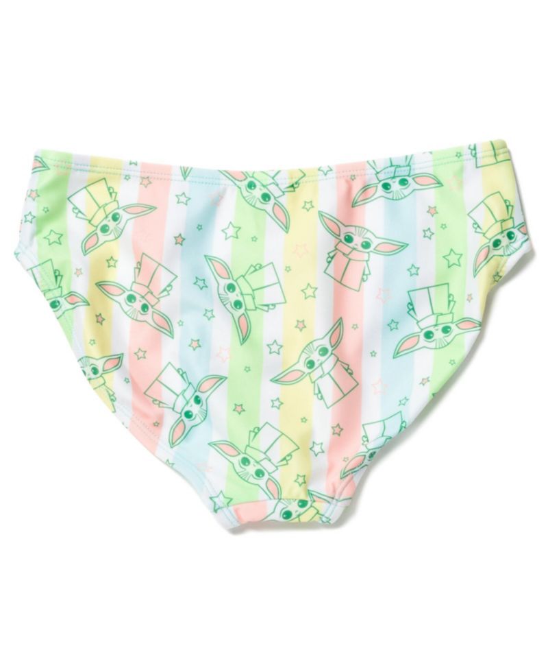 Little Girls Star Wars Yoda Rash Guard and Bikini Bottom