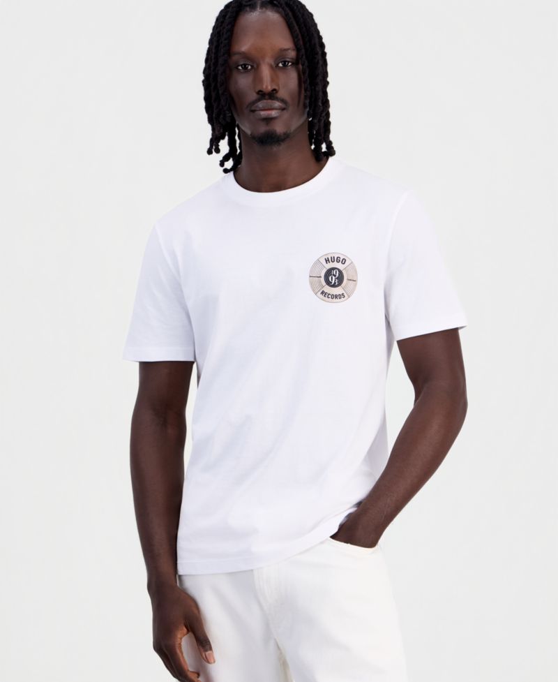 HUGO by Men's Durectee Graphic Crewneck T-Shirt
