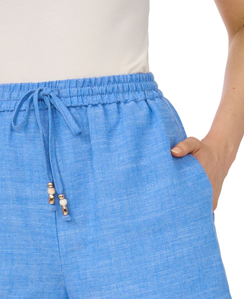 Women's Elastic Waistband Drawstring Shorts