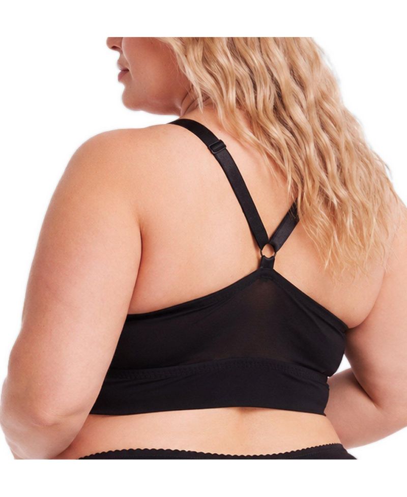 Plus Size Ava Lace Unlined Racerback Bralette