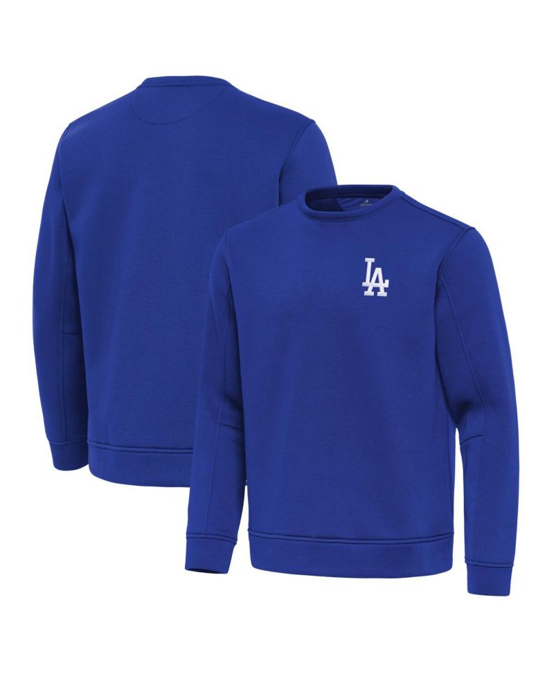 Men's Royal Los Angeles Dodgers Relevant Lightweight Pullover Sweatshirt