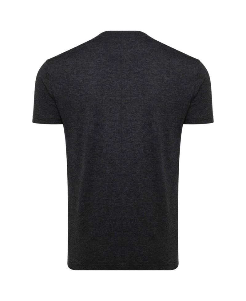 Men's and Women's Black San Antonio Spurs Comfy Waycross Tri-Blend T-Shirt