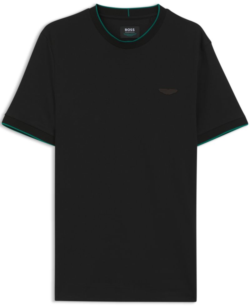 BOSS by x Aston Martin Men's Mercerized Cotton Regular-Fit T-Shirt