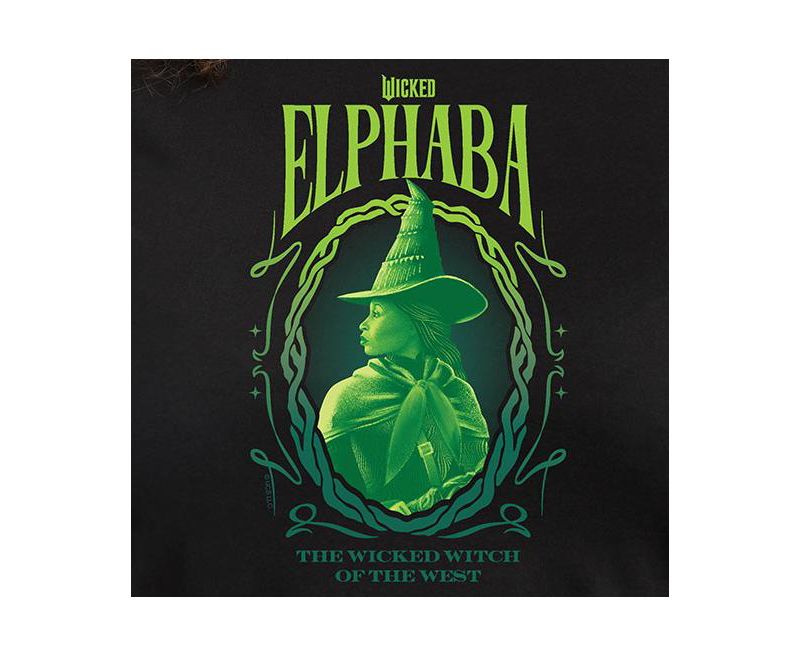 Plus Size Wicked Elphaba Graphic Crew Neck T-Shirt