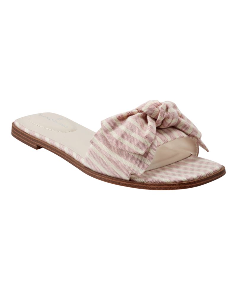 Women's Violeta Bow Flat Slide Sandals
