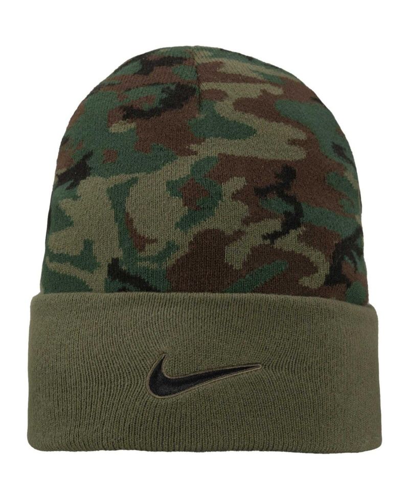 Men's Camo Baylor Bears Military-Inspired Pack Cuffed Knit Hat