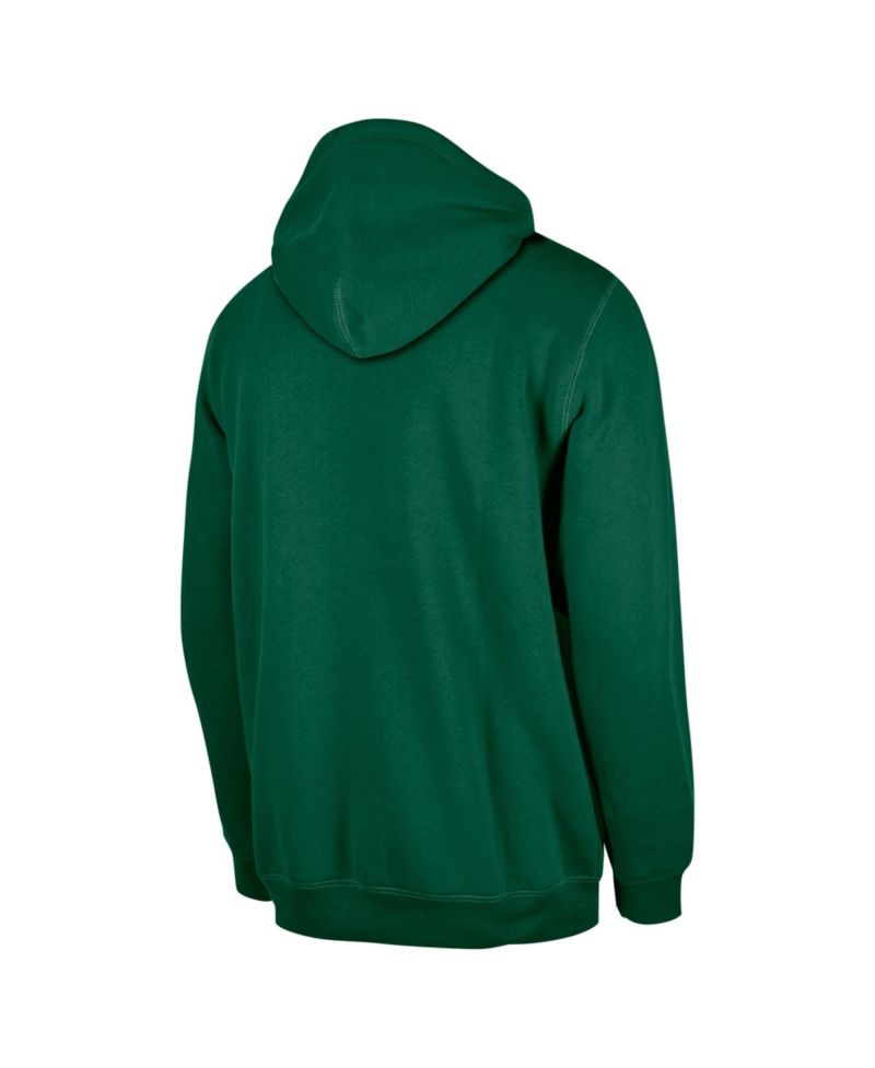 Men's Green New York Jets 3rd Down Plaid Pullover Hoodie