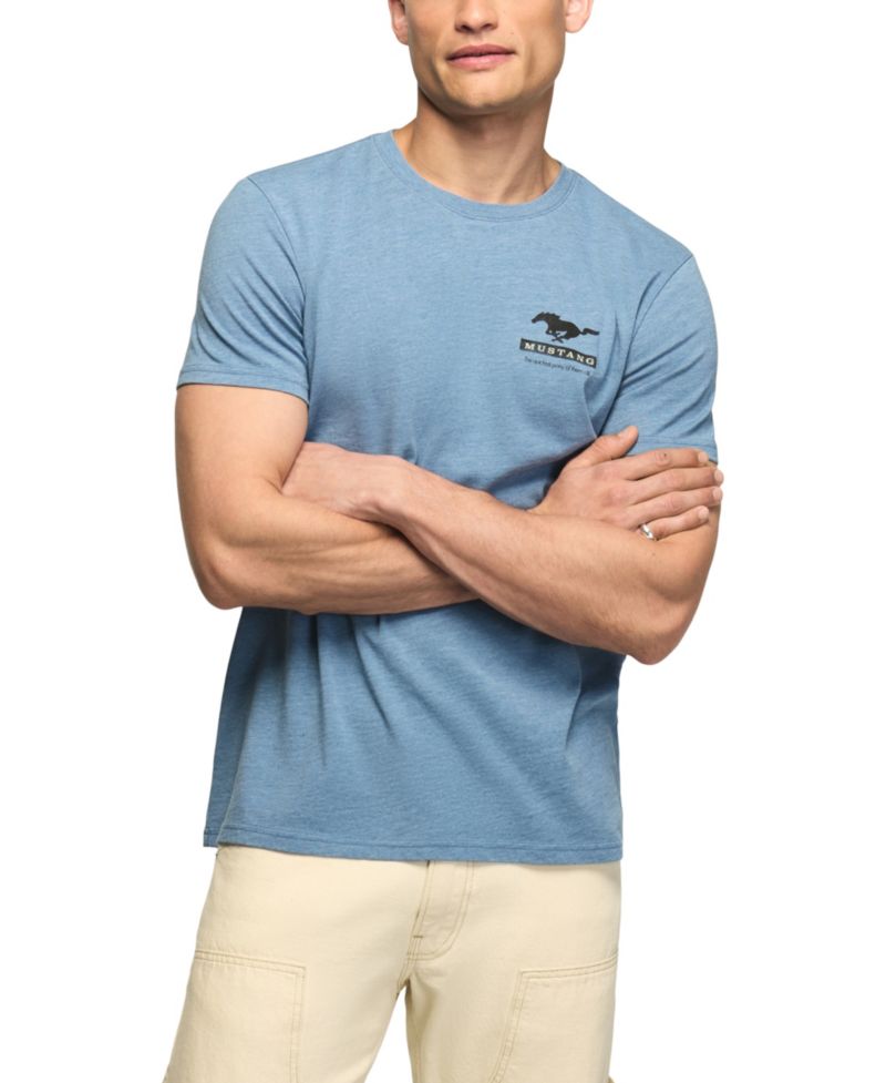 Men's Mustang Vintage-Graphic T-Shirt