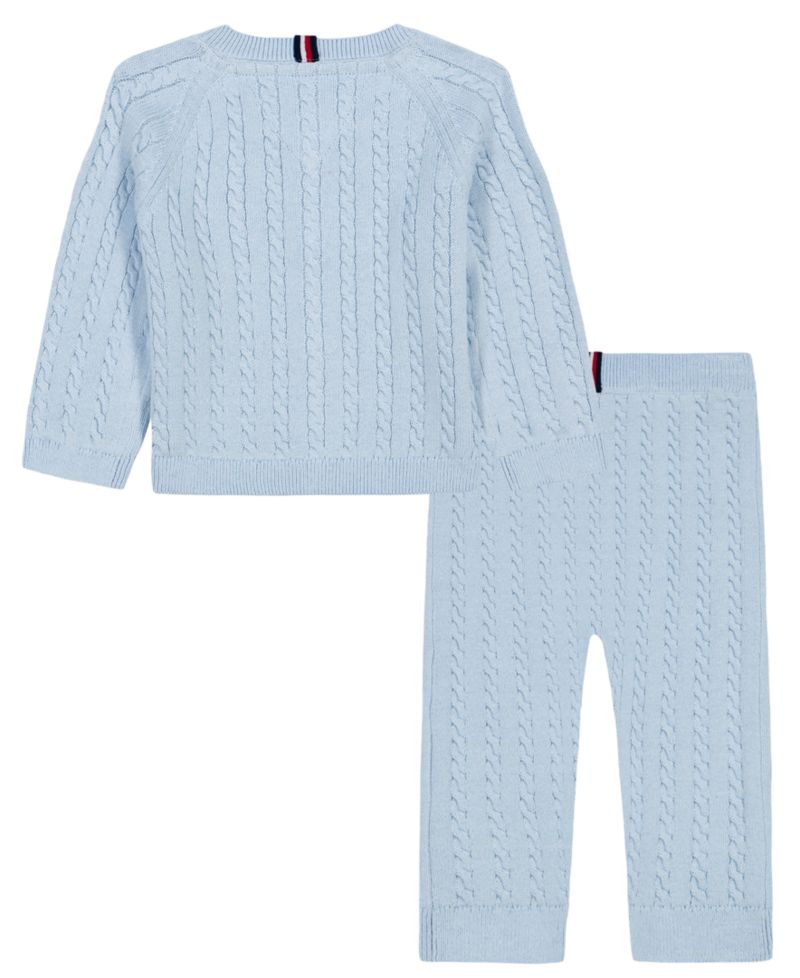 Baby Boys' Long-Sleeve Cardigan and Pants, 2-Piece Set