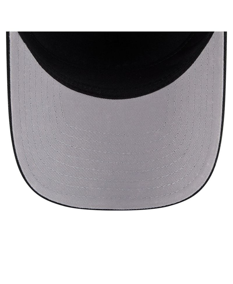 Men's Gray/Black Los Angeles Kings Storm A-Frame 9FORTY Adjustable Hat