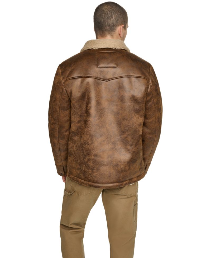 Men's Shearling Classic-Fit Ranch Jacket